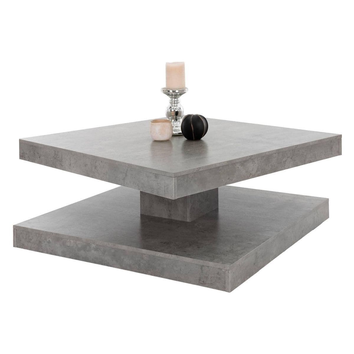Tiered Concrete Table