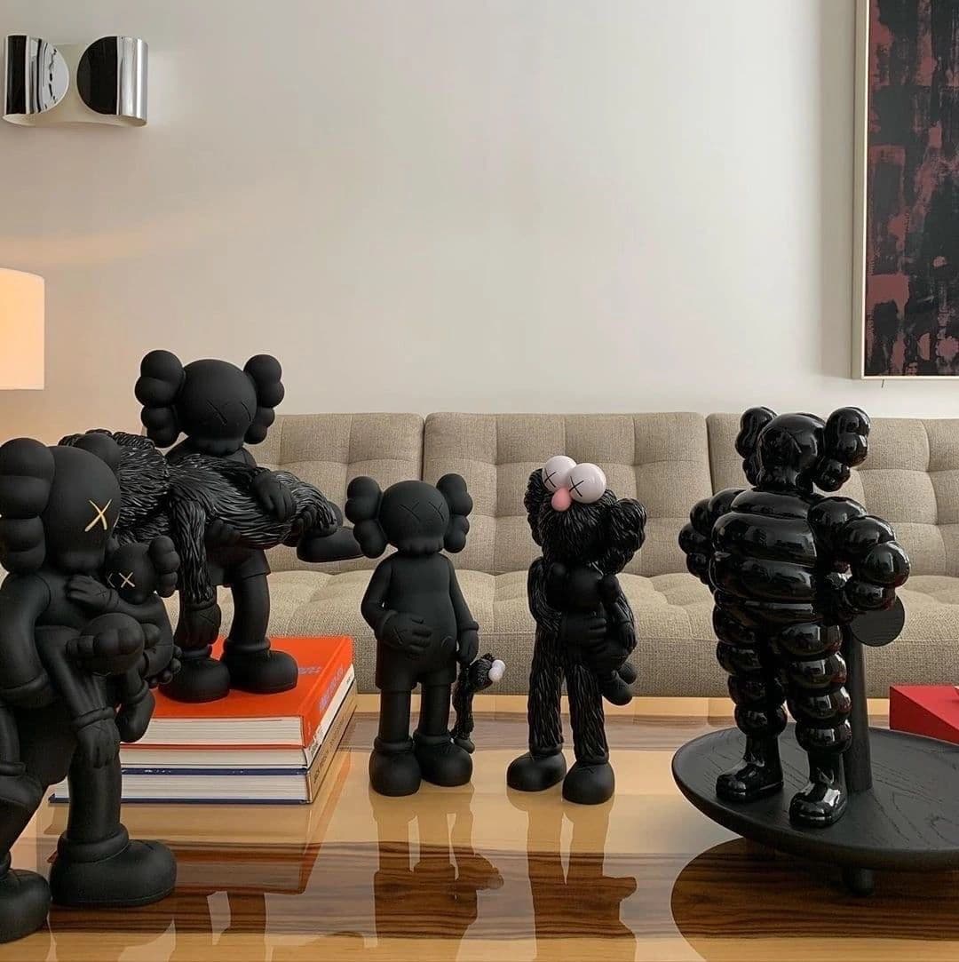 KAWS Companion Set — Black Edition