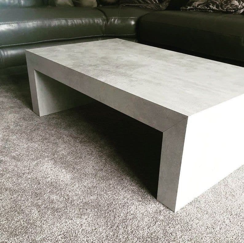Minimal Concrete Bench