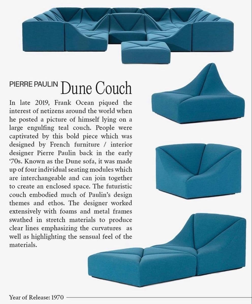 Dune Sofa — Pierre Paulin